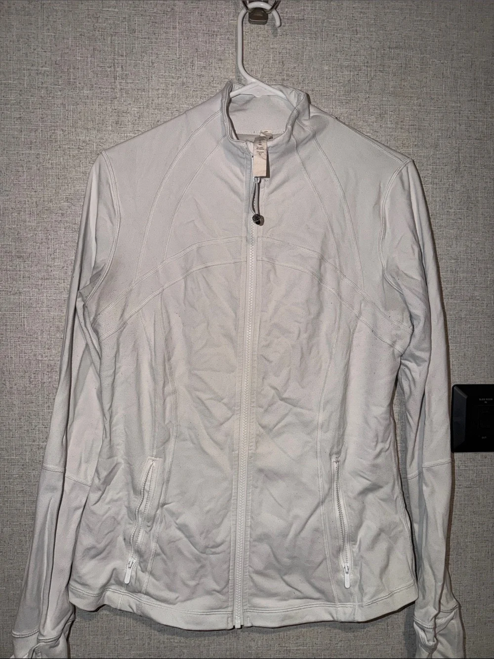 lululemon white Full-Zip Utility Jacket